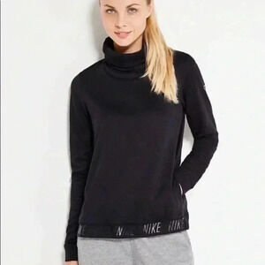 NIKE DRI-FIT COWL NECK PULLOVER TURTLE